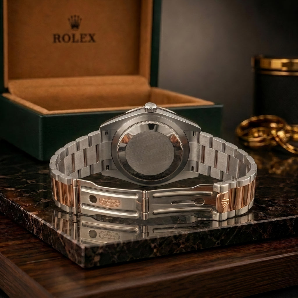 Rolex Datejust Two-Tone Black Dial With Premium Packaging